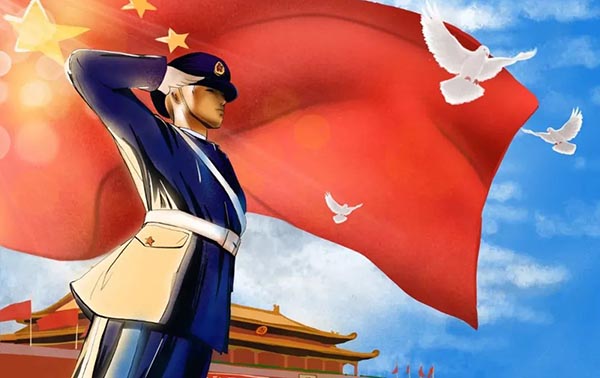 建军节┃铮铮铁骨铸造-中国人民解放军！